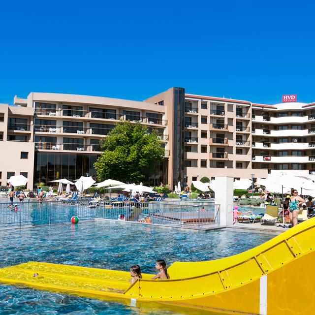 Lees alles over een vakantie naar HVD Miramar Club Hotel in Obzor voor 2027.