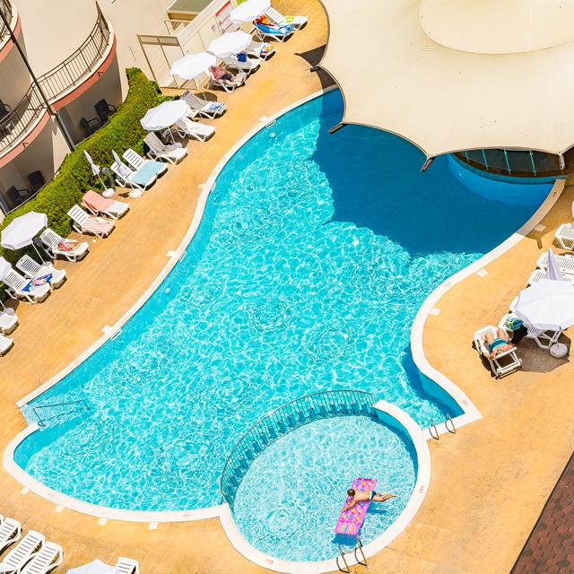 Lees alles over een vakantie naar Hotel MPM Orel in Sunny Beach voor 2027.