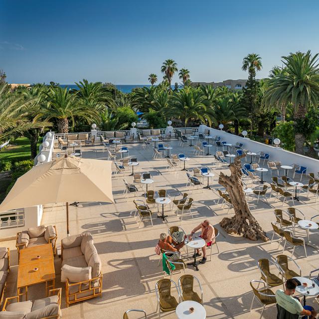 Lees alles over een vakantie naar Hotel Mediterannee Thalasso Golf in Hammamet voor 2027.